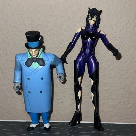 Vintage 90s Kenner Batman Action Figures Lot Of 11 DC Comics 5” Tall Characters - Picture 12 of 13